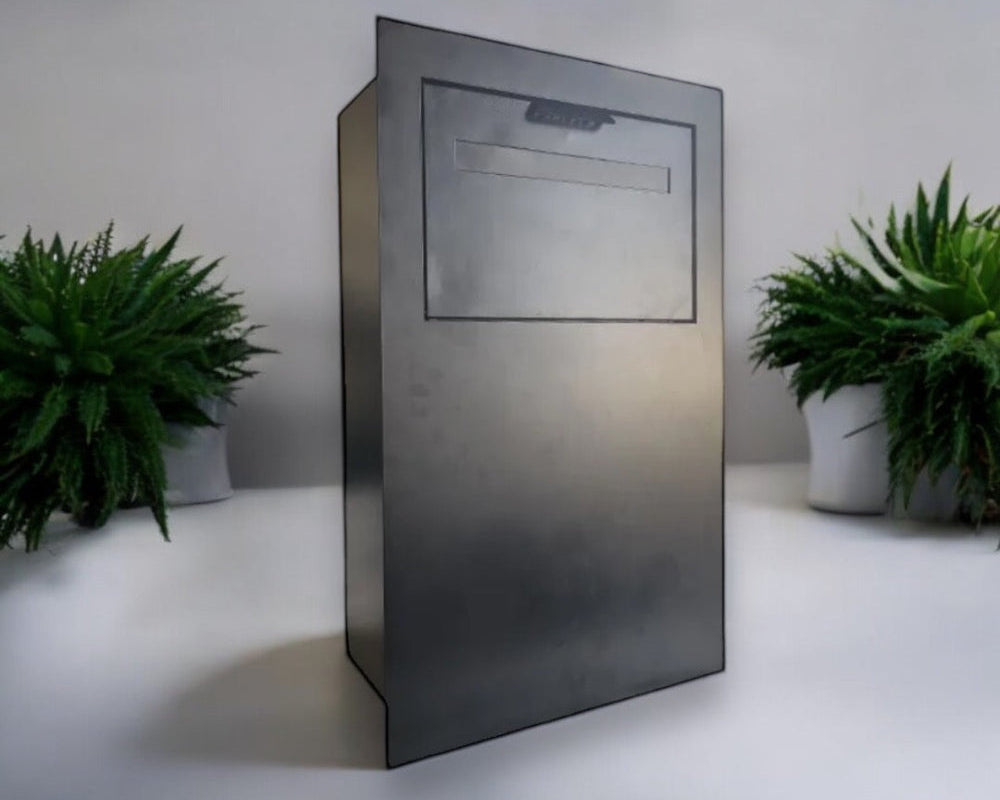 Modern parcel mailbox NZ – Howick Box model by Aspect Box