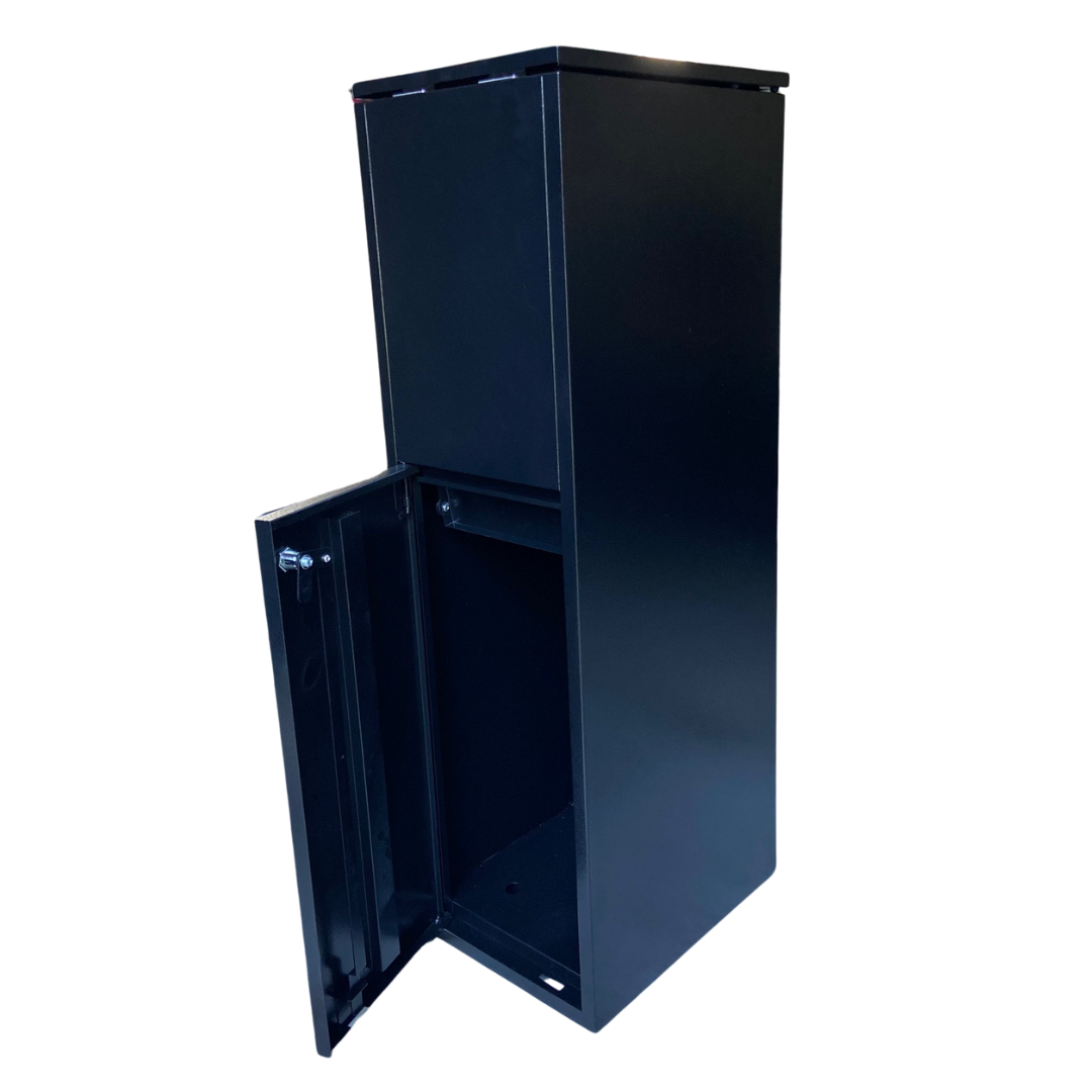 Raglan Pillar mailbox, letterbox, parcel drop box